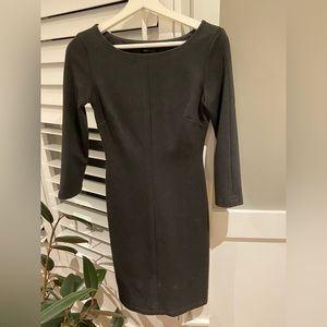 BCBG Max Azria boatneck fitted dress-size 0